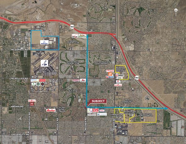 Recker Road Shoppes: 1118 N Recker Rd, Mesa, AZ 85205